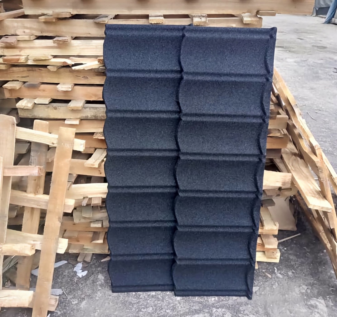 Black Bond Stone Coated Roof Tile